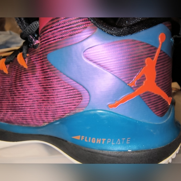 Nike Air Jordan Super.Fly 3 BG Fusion Pink Mens 8.5 (684933-625) - Picture 8 of 16